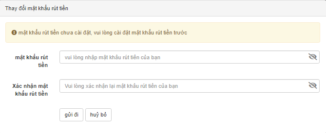 Cách rút tiền king88 về ví tài khoản
