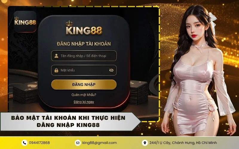 Bảo Mật Tài Khoản Khi Thực Hiện Đăng Nhập KING88