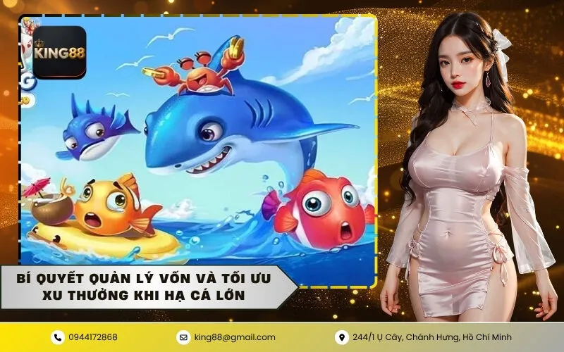 Bí quyết quản lý vốn và tối ưu xu thưởng khi hạ cá lớn