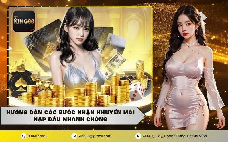 Hướng dẫn các bước nhận khuyến mãi nạp đầu nhanh chóng