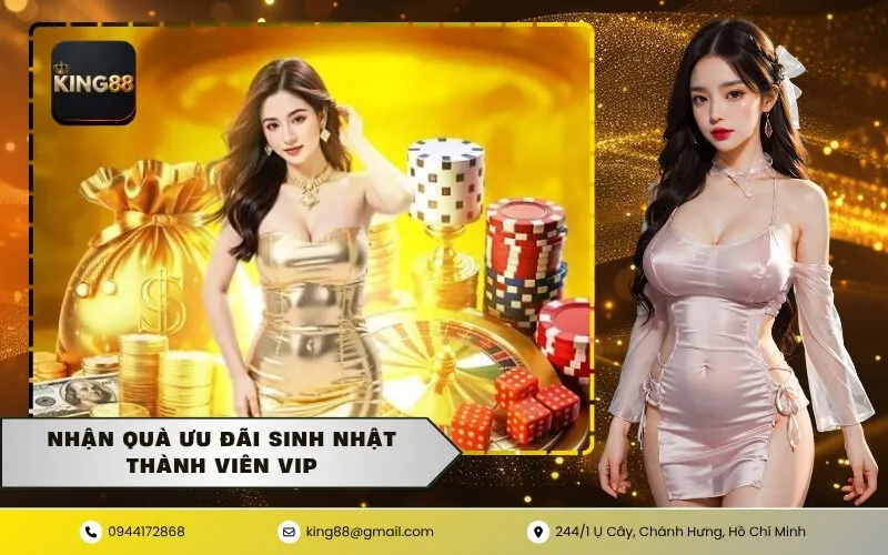 Nhận Quà Ưu Đãi Sinh Nhật Thành Viên VIP