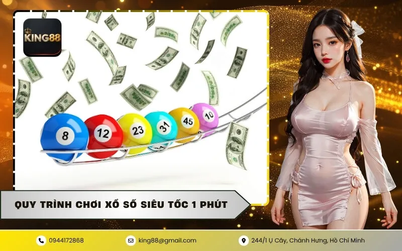 Quy trình chơi xổ số siêu tốc 1 phút